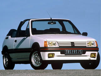  205 I Кабриолет (741B,20D) 1986-1994